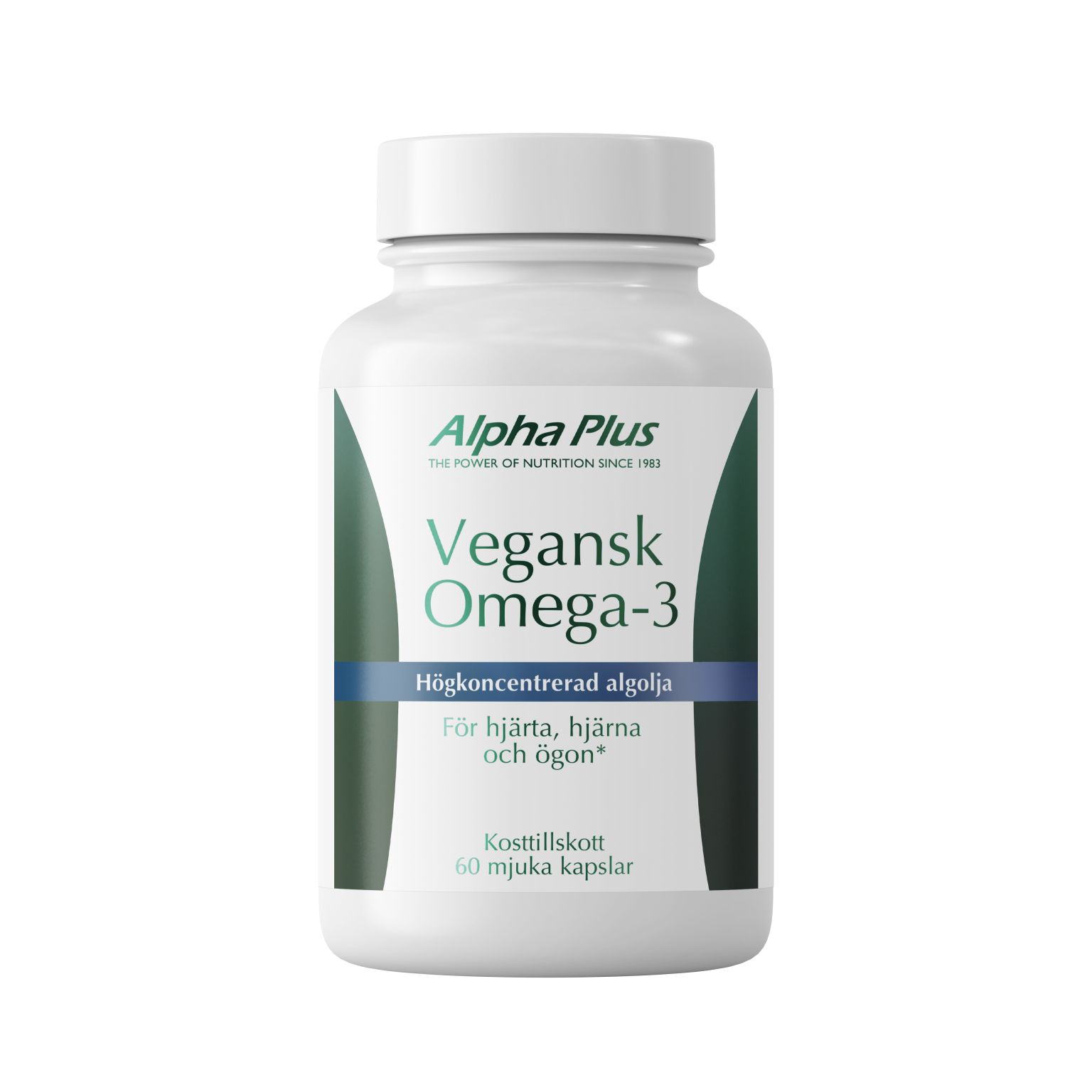 Vegansk Omega-3 (Algolja) 60 mjuka kapslar