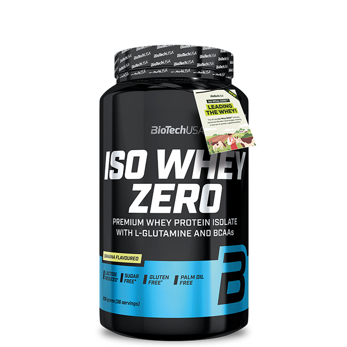 Iso Whey Zero Laktosreducerat Vassleproteinisolat 908 g