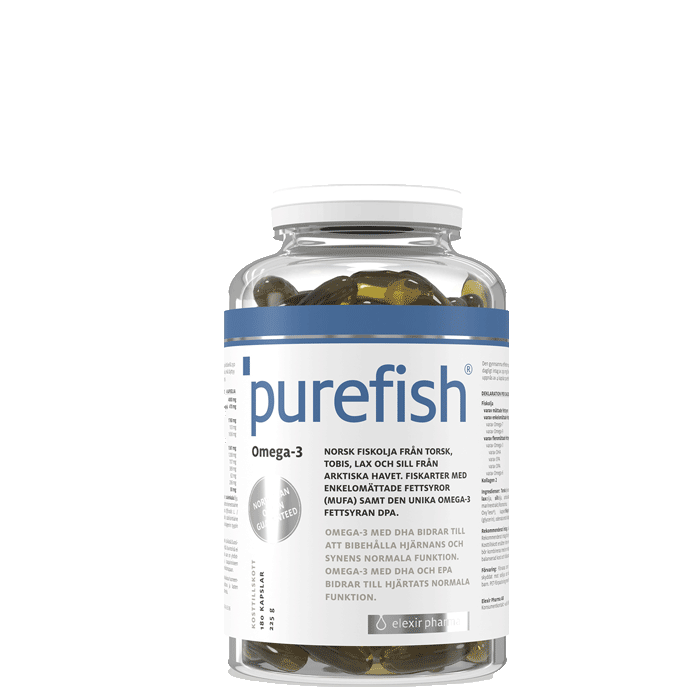 Purefish Omega-3 180 kapslar