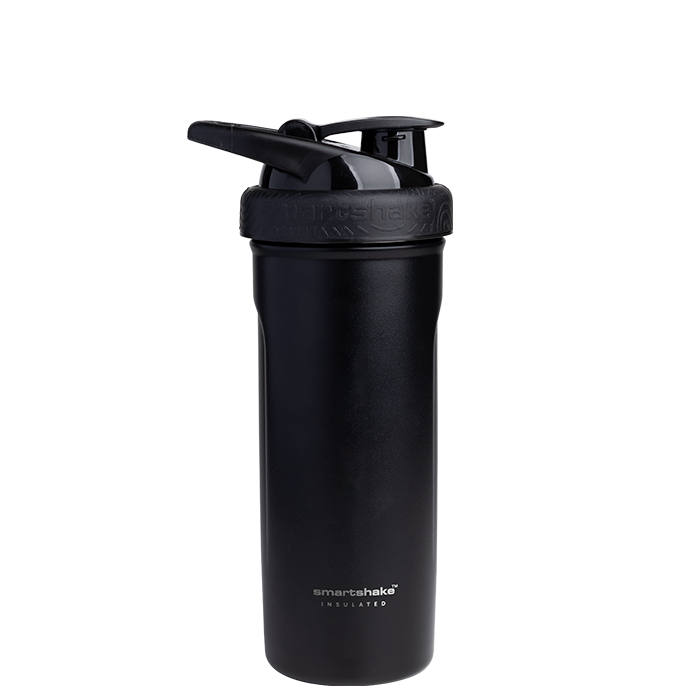 Insulated Steel Shaker Svart 750 ml - Smartshake