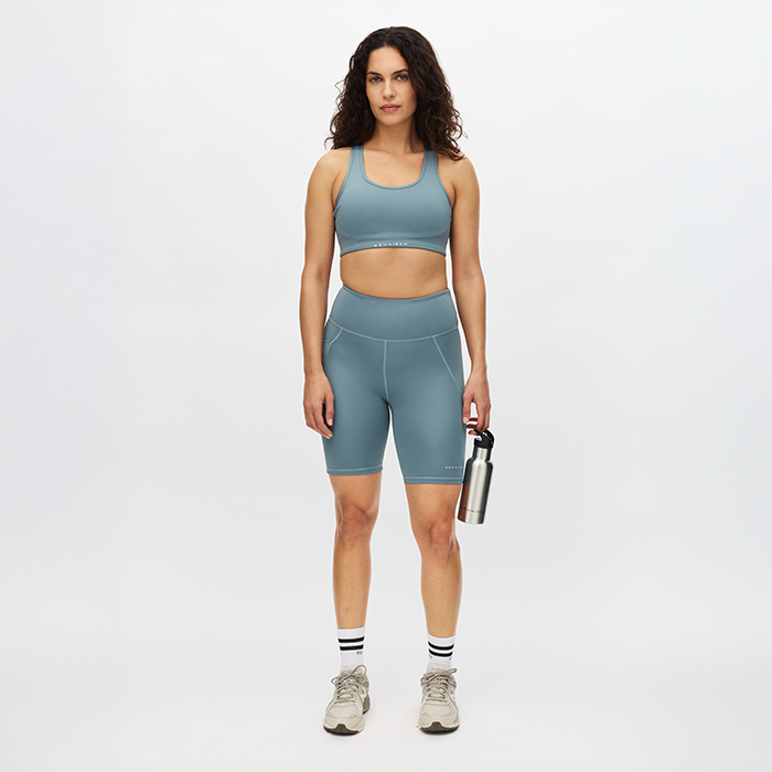 Flattering Cykeltights Bl&aring;