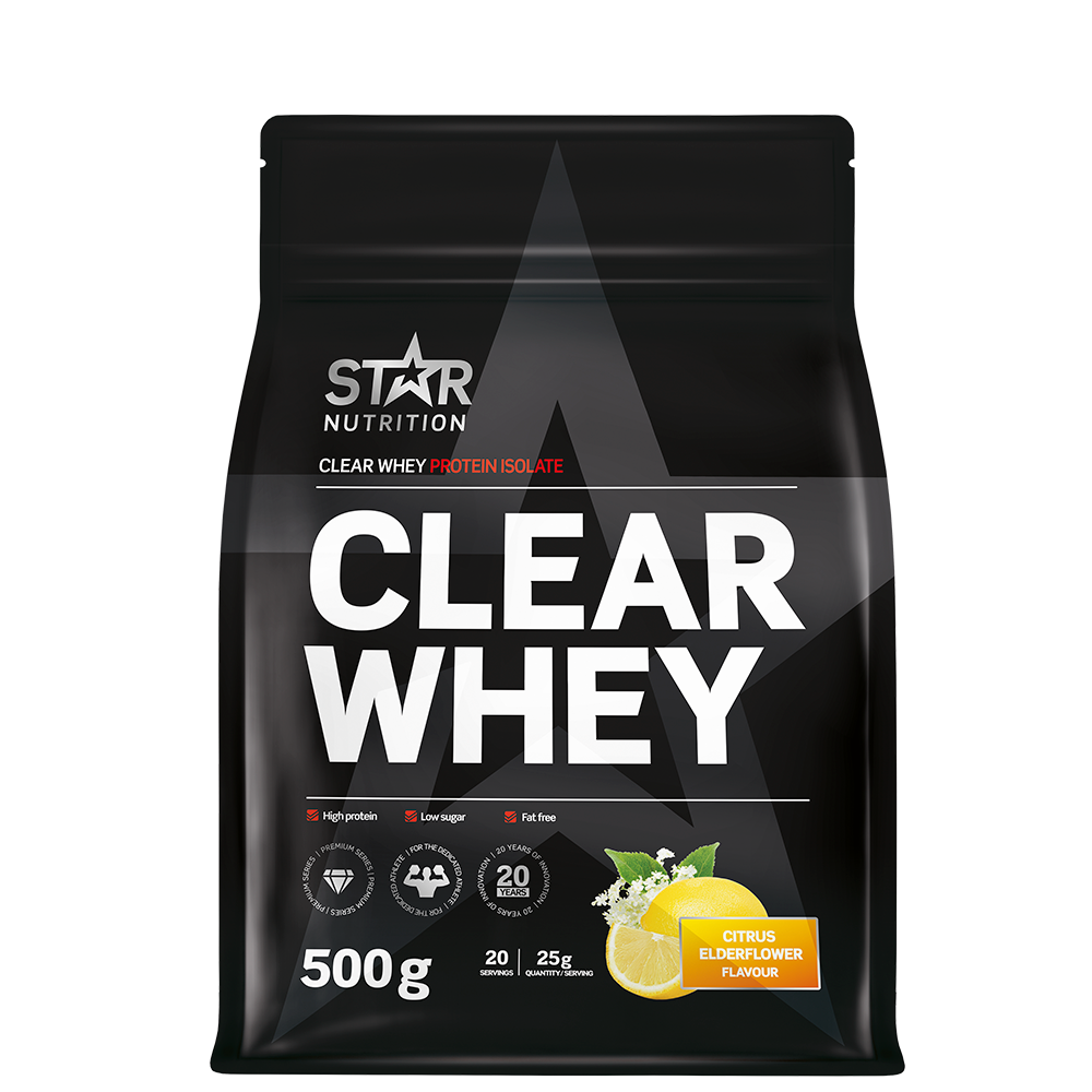 Clear Whey Vassleprotein 500 g