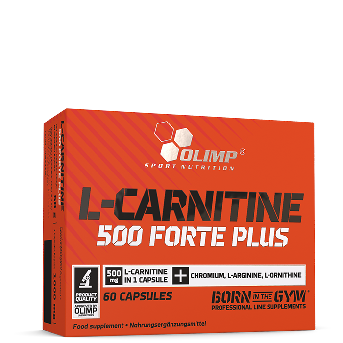 L-Carnitine 500 Forte Plus 60 Kapslar
