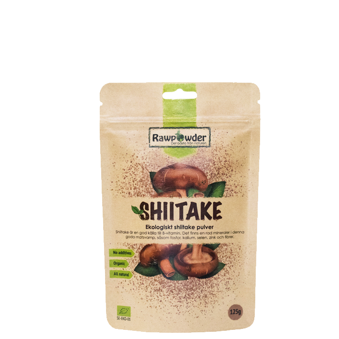 Ekologiskt Shiitakepulver 125 g