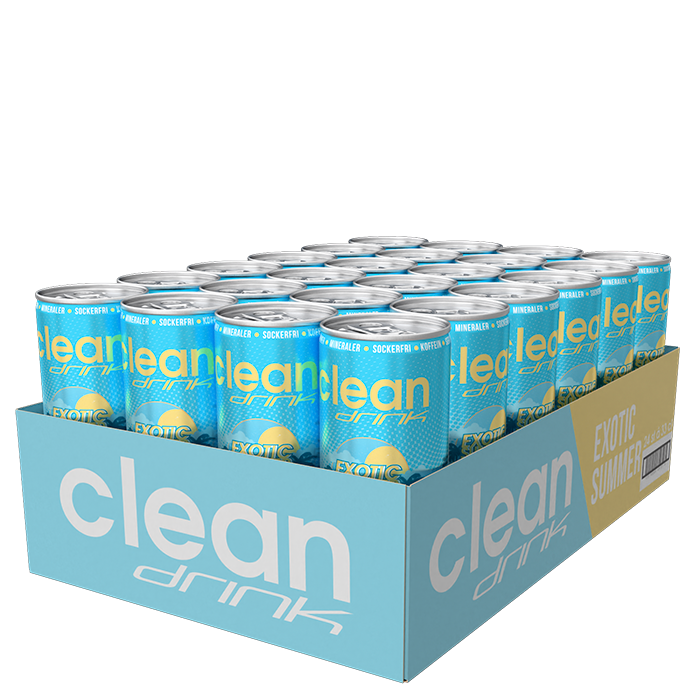 Flak 24 x Clean Drink 330 ml