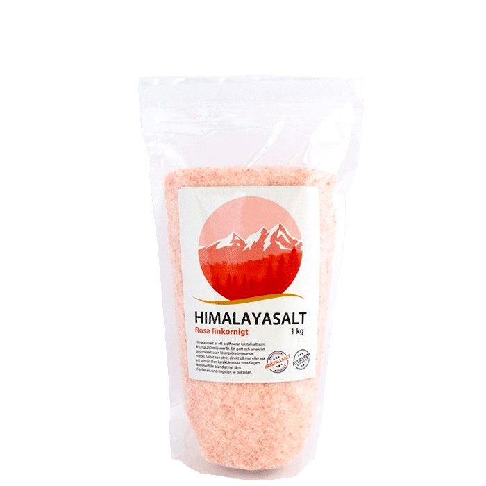 Himalayasalt Rosa Fint, 1 kg