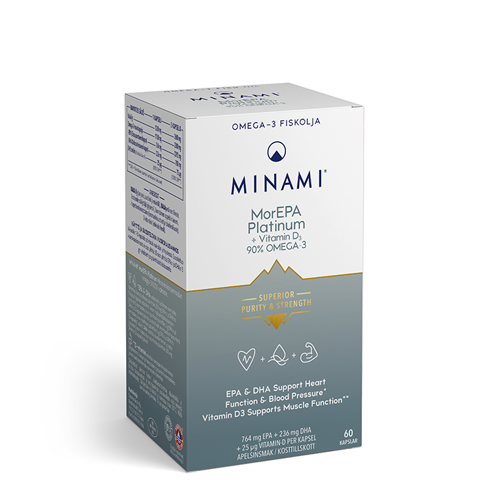 MorEPA Platinum Omega-3 90%60 kapslar