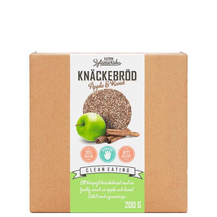 Bild av Knäckebröd Äpple & Kanel, 200 g