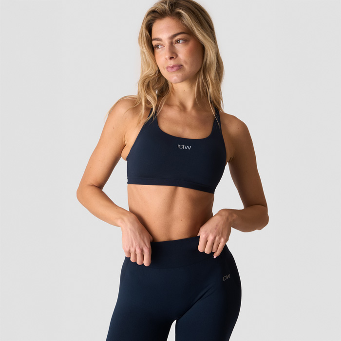 Smooth Seamless Sport‑BH Mörkblå