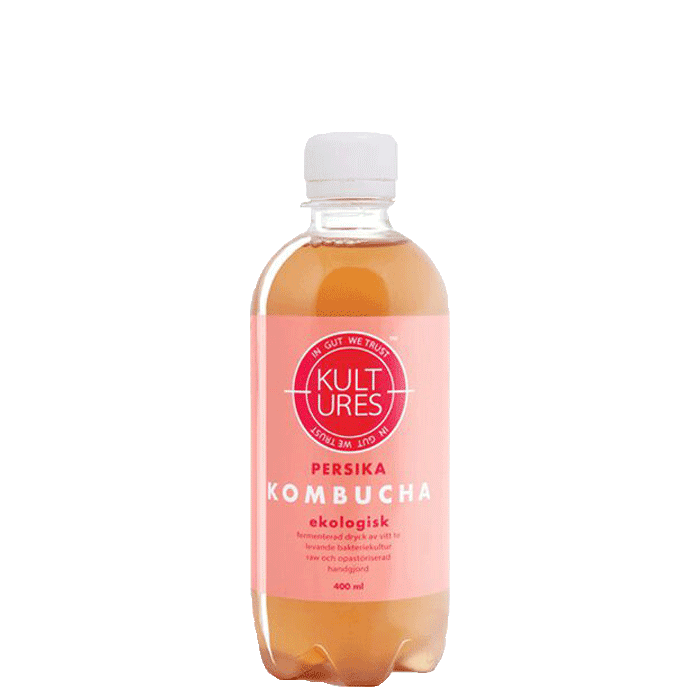 Kultures Kombucha Peach,400 ml