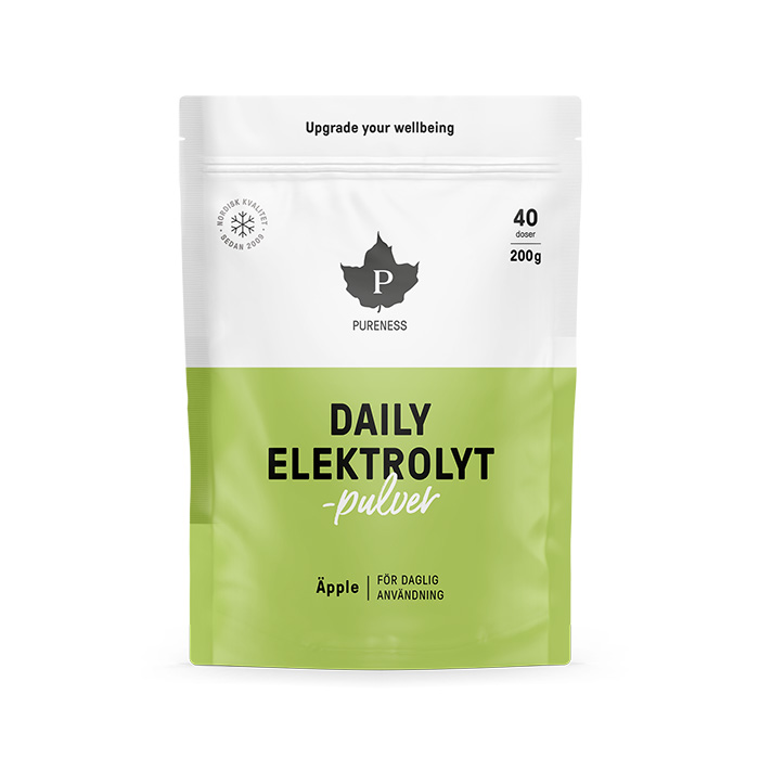 Daily Elektrolytpulver, Äpple 200 g