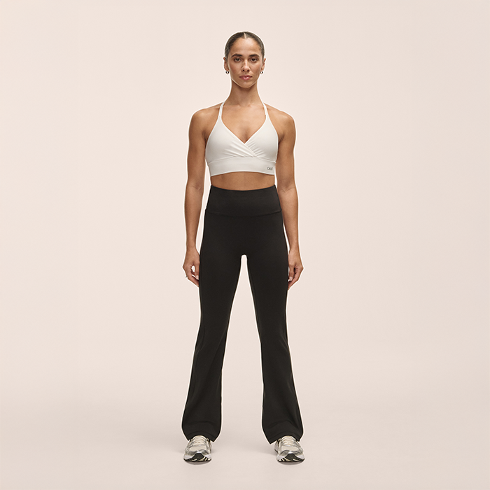 Soft Touch Flare Pants Svart