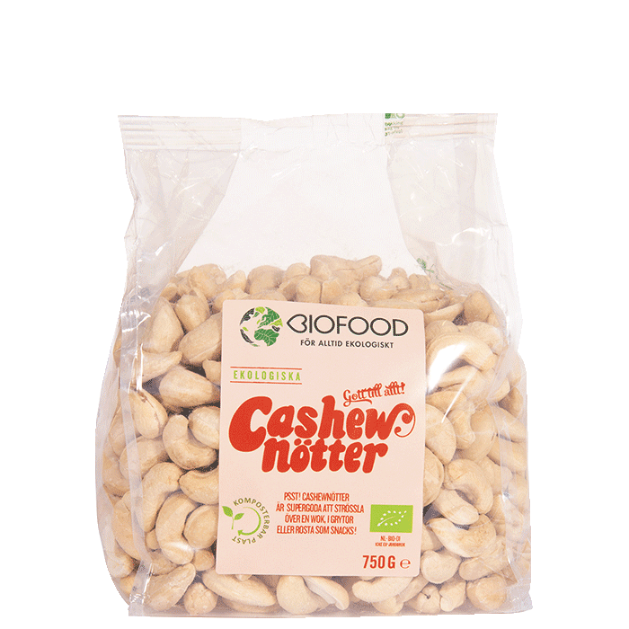 Bild av Cashewnötter hela, 750 g