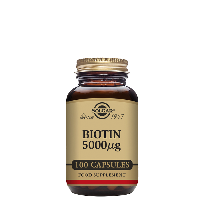 Biotin 5000 mcg 100 kapslar