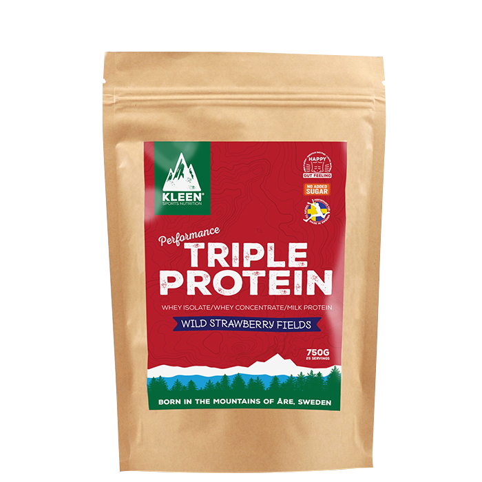 Bild av KLEEN Triple Protein Wild Strawberry Fields, 750 g