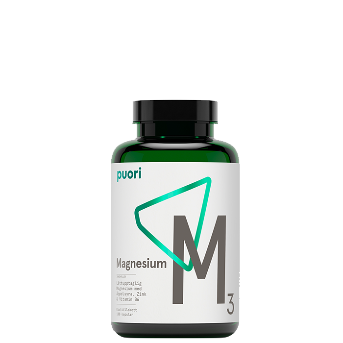 Magnesium Zink Vegan M3 180 kapslar