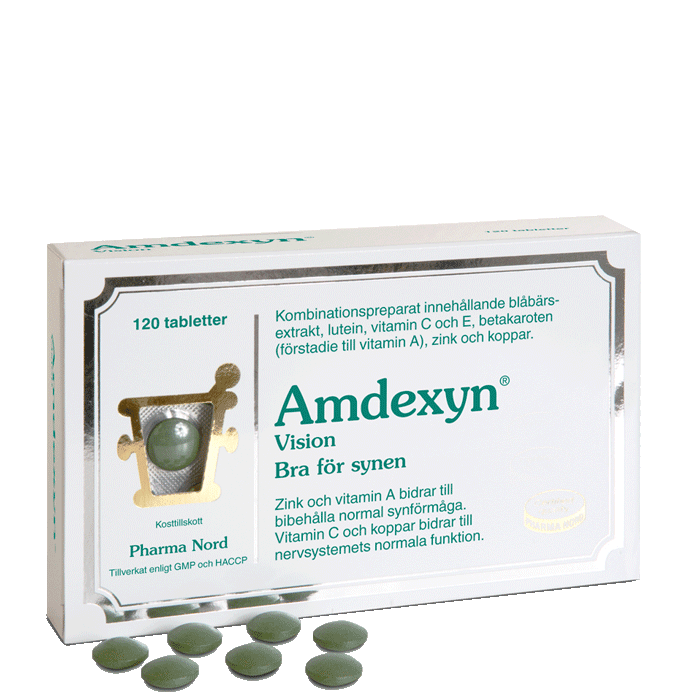 Bild av Amdexyn Vision, 120 tabletter