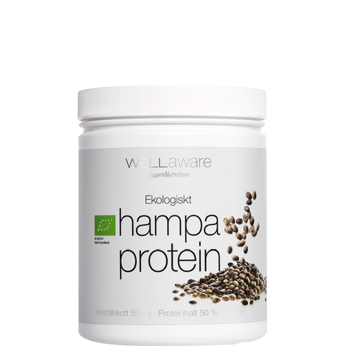 Bild av Wellaware Ekologiskt Hampaprotein, 500 g
