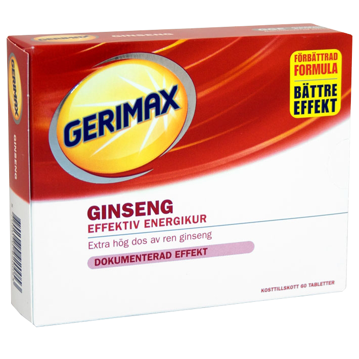 Bild av Ginseng Energikur, 60 tabletter