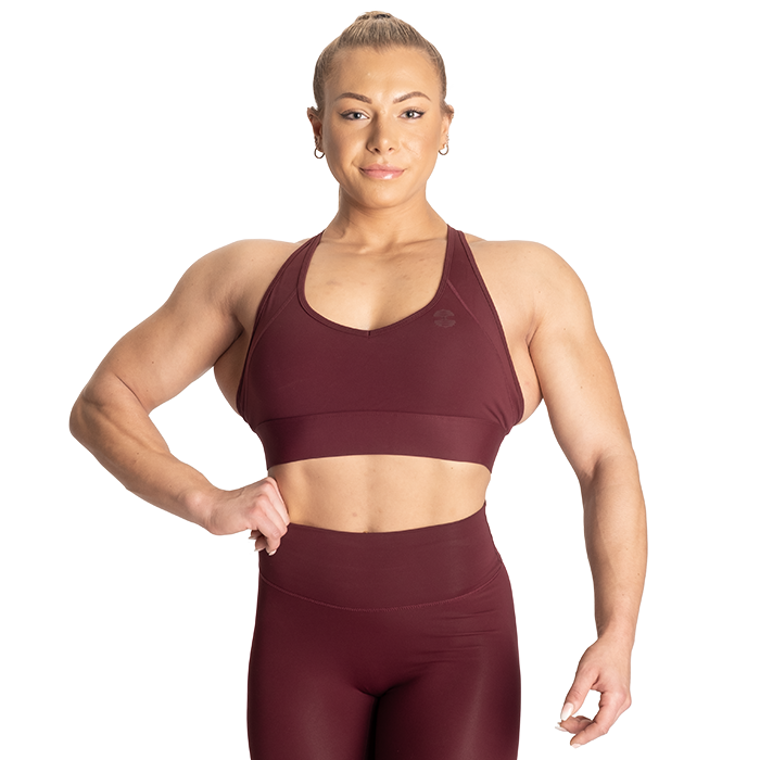 Core Sports Bra, Maroon - Better Bodies
