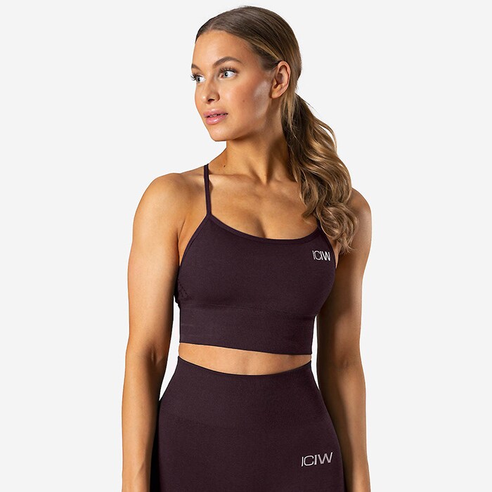 Bild av Queen Mesh Sports Bra, Purple Melange