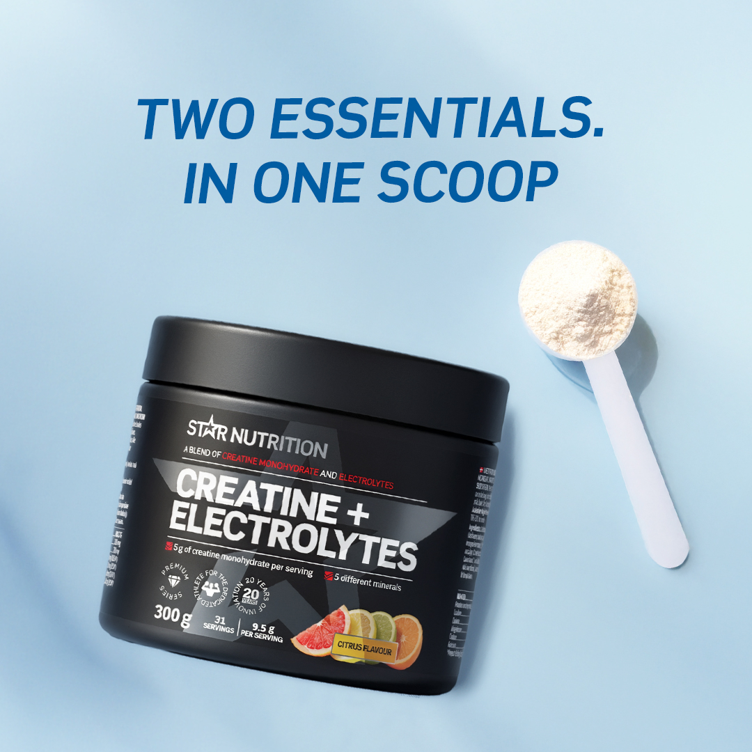 Kreatin + Elektrolyter 300 g citrus