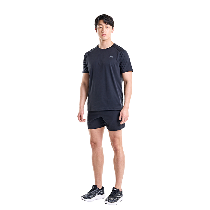 UA Tech 2.0 SS T-shirt Svart
