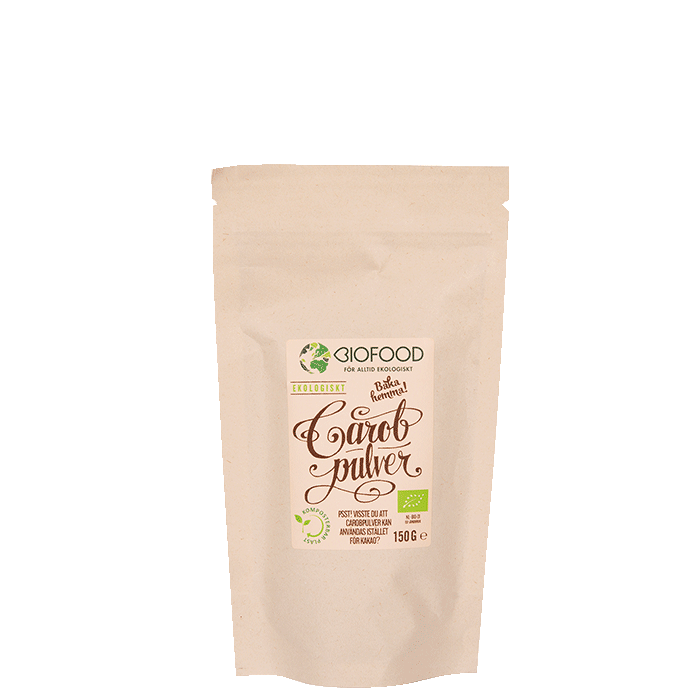 Carobpulver Ekologisk 150 g