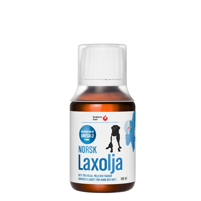 Norsk laxolja för hund och katt 300 ml