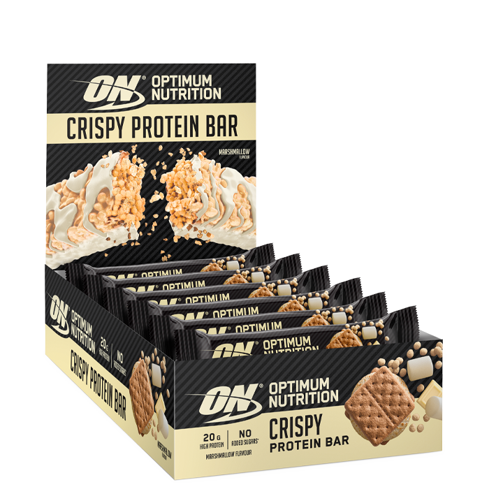 10 x Crispy Protein Bar 65 g marshmallow