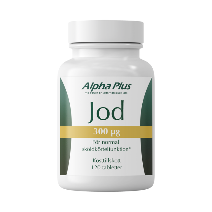 Jod 300 µg 120 Tabletter