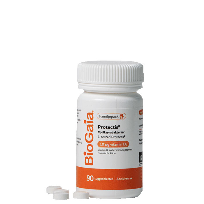 BioGaia Protectis Familjepack vitamin D3, 90 st Tuggtabletter