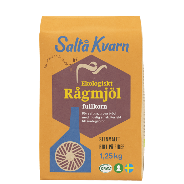 Rågmjöl 1,25 kg