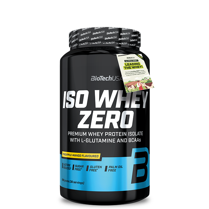 Iso Whey Zero Laktosreducerat Vassleproteinisolat 908 g