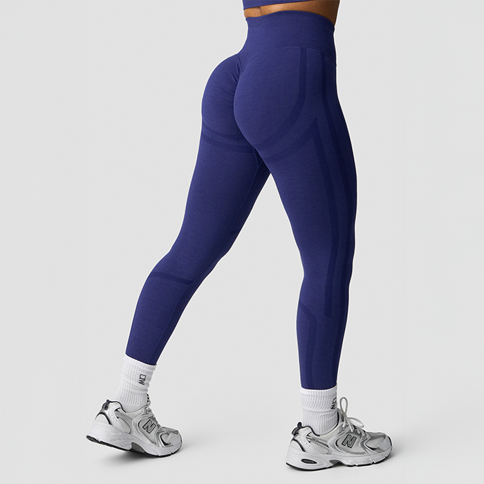 Rush Seamless Tights M&ouml;rkbl&aring;