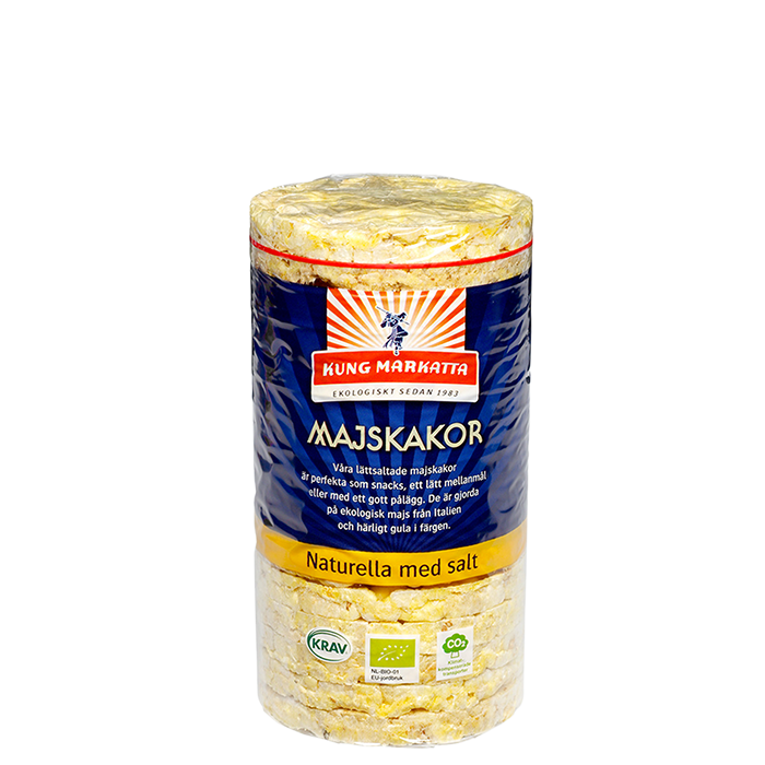 Bild av Majskakor med salt KRAV, 110 g