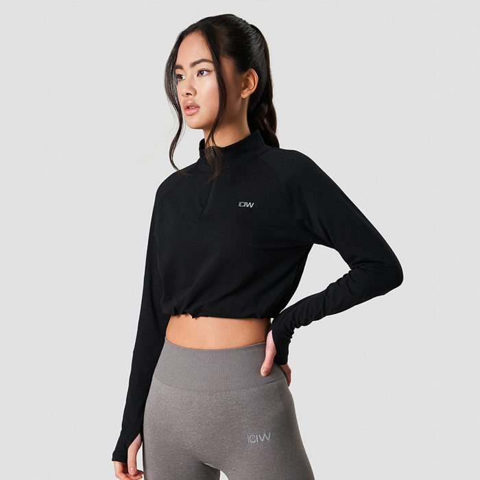 Bild av Define Cropped 1/4 Zip Adjustable, Black