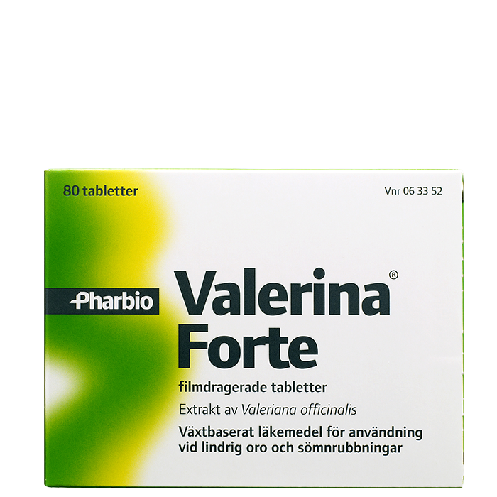 Bild av Valerina Forte, 80 tabletter