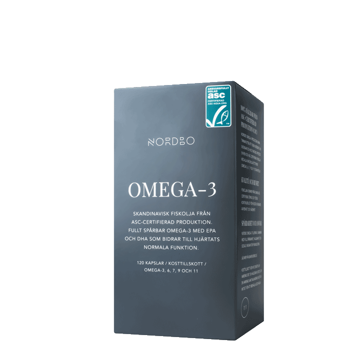Bild av Nordbo Omega-3 ASC, 120 kapslar