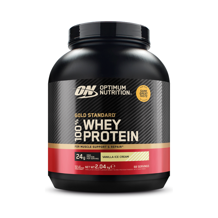 100% Whey Gold Standard Vassleprotein 2 kg
