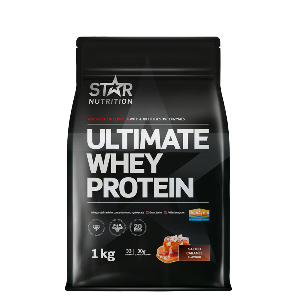 Ultimate Whey Vassleprotein 1 kg