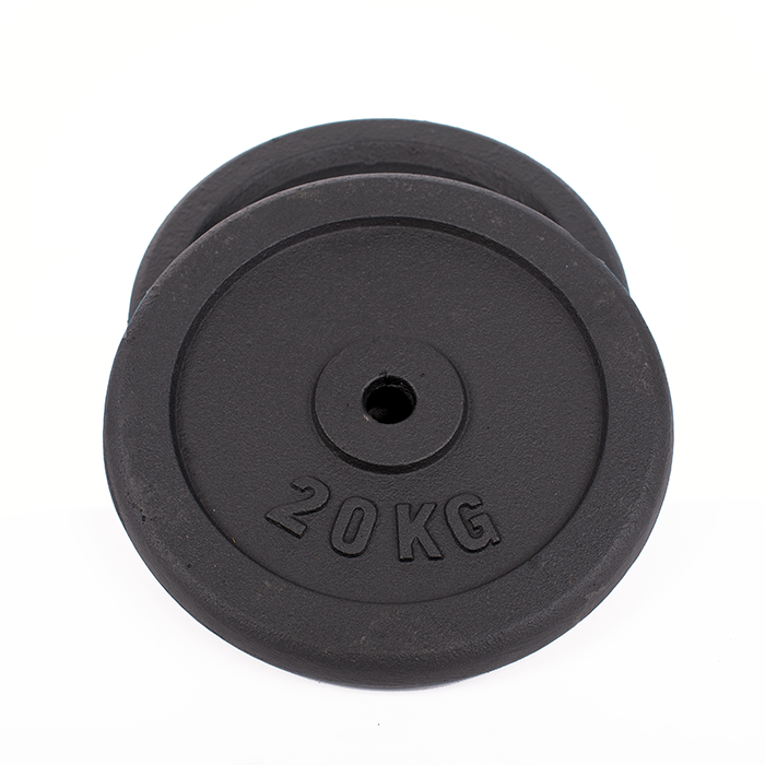 Viktskiva 25 mm 0,5–20 kg