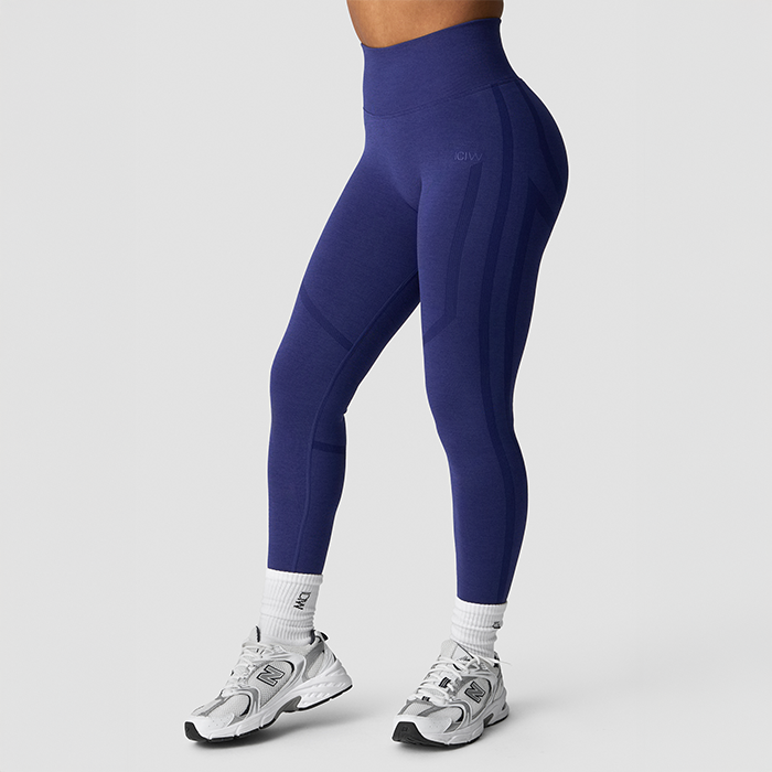 Rush Seamless Tights M&ouml;rkbl&aring;