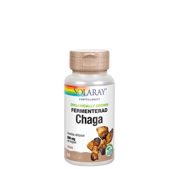 Bild av Fermenterad Chaga, 60 kapslar