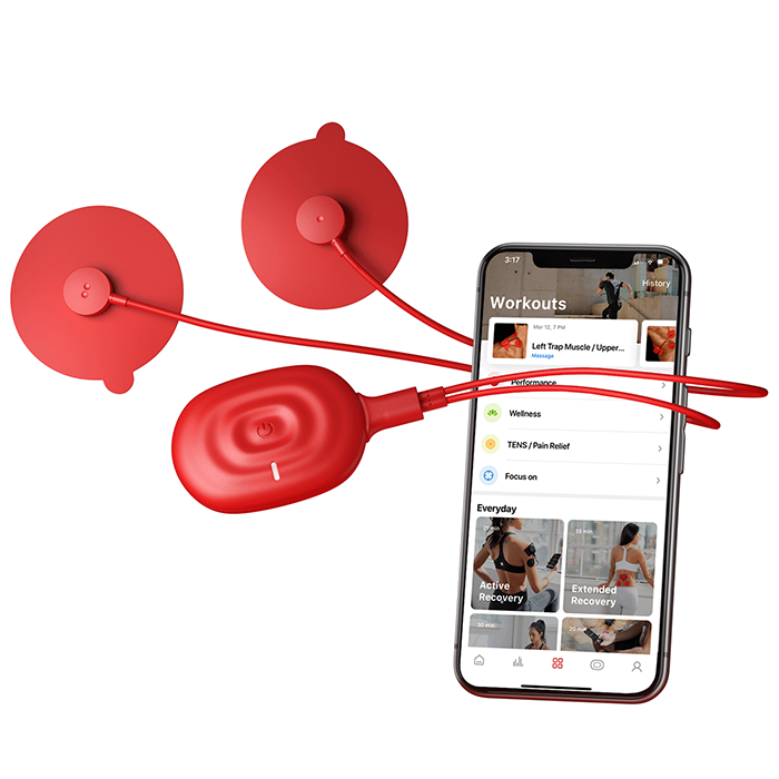 PowerDot Duo Red Muskelstimulator