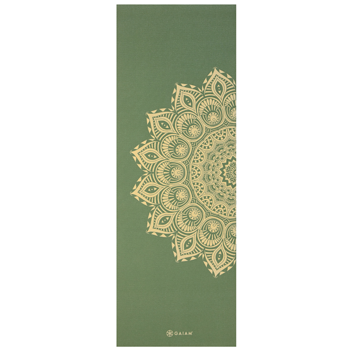 Yogamatta Grön 6 mm