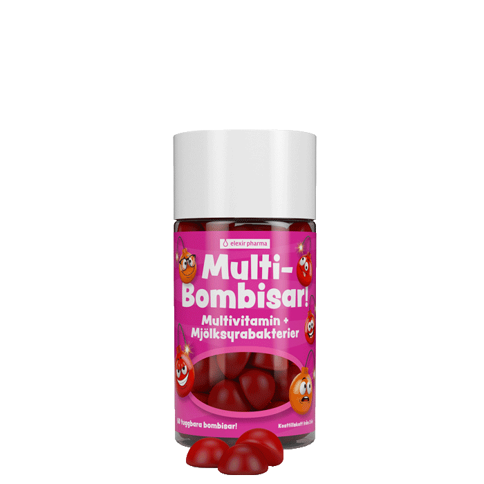 Bild av Multi-Bombisar, 60 tuggkapslar