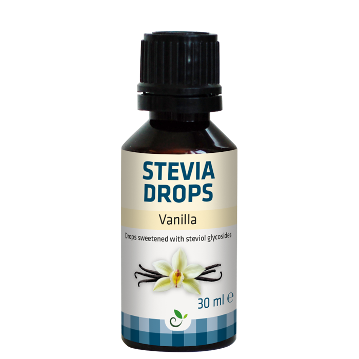 Stevia Droppar Vanilj 30 ml
