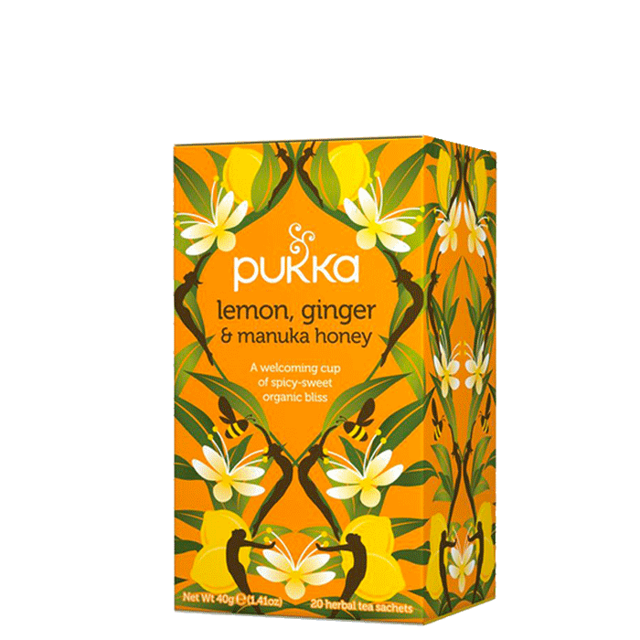 Te Lemon/Ginger/Manuka 20 tepåsar