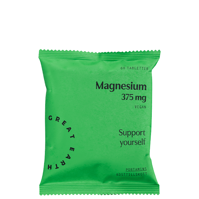 Magnesium 375 mg Refill 60 tabletter
